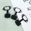 CATIYAHA 5 / 10 Chiếc Cổng Sạc Xe Đen Bụi Cắm Đơn Ổ Cắm Nắp Cổng Sạc Chống Thấm Nước