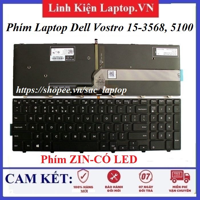 ⚡Bàn phím laptop Dell Vostro 15-3568, 5100 | Shopee Việt Nam