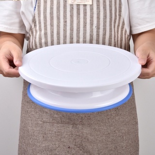 Bàn Xoay Nhựa Làm Bánh Kem Mini Vẽ Trang Trí Bánh Kem Mini, Bánh Quy Cookie