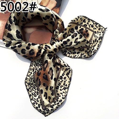 OneWorld @ Faux Silk Square Satin Soft Kerchief Stewardess Khăn quàng cổ Bandana