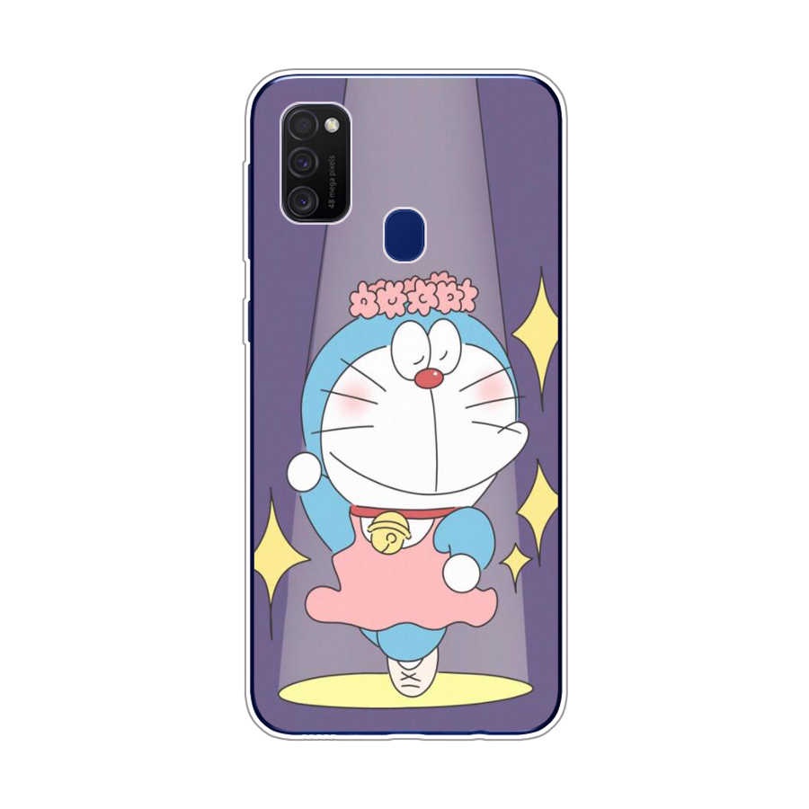 Ốp Điện Thoại TPU Dẻo In Họa Tiết Độc Đáo Thời Trang Cho Samsung Galaxy M01 M10 M11 M21