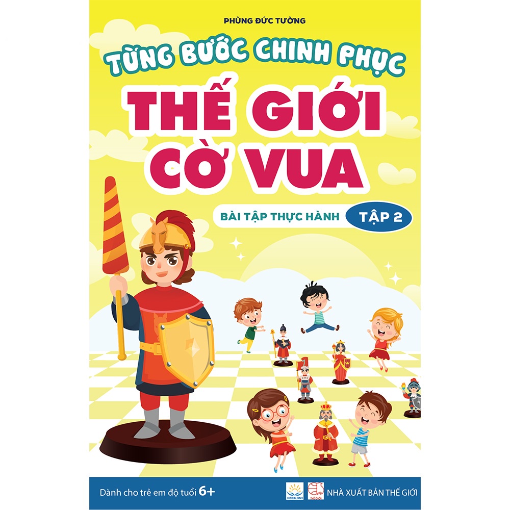 Ảnh Sách - Combo 2 cuốn Từng bước chinh phục thế giới cờ vua - tập 2 (1 cuốn Tổng quan và 1 cuốn Bài tập thực hành) 4