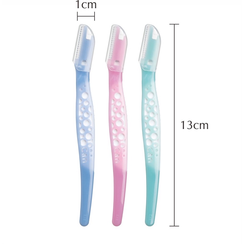 Dao Cạo Lông Mày Lưỡi Thép Không Gỉ Kai Razor 02540 (Lẻ 1 Cây)