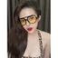 KÍNH MẮT RÂM BLACKBEE UNISEX VIỀN ĐEN THỜI TRANG TEEN CHẤT NHỰA