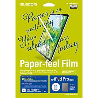 Miếng Dán Màn Hình Ipad TRƠN Elecom Paper- Feel 7.9- 9.7- 10.5- 11- 12.9 inch