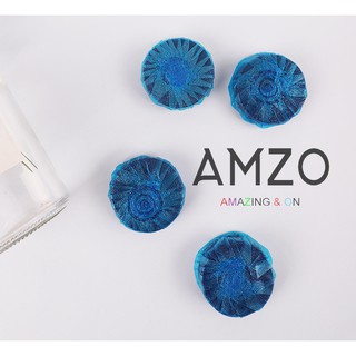 AMZO_COMBO 10 VIÊN TẨY BỒN CẦU TOILET DIỆT KHUẨN TẨY TOILET (10 VIÊN)