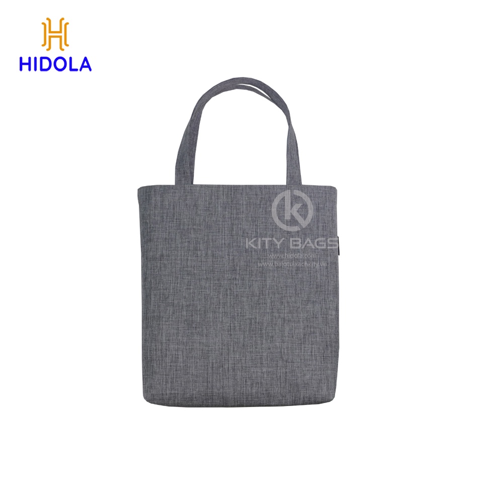 Túi xách Tote vải bố 2 màu HIDOLA B2M-3035