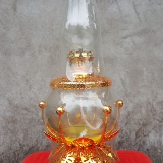 Đèn Dầu Cát Tường Hoa Sen Cao 25cm HP03 HP04 HP02 đèn thờ cúng bày trí ban thờ