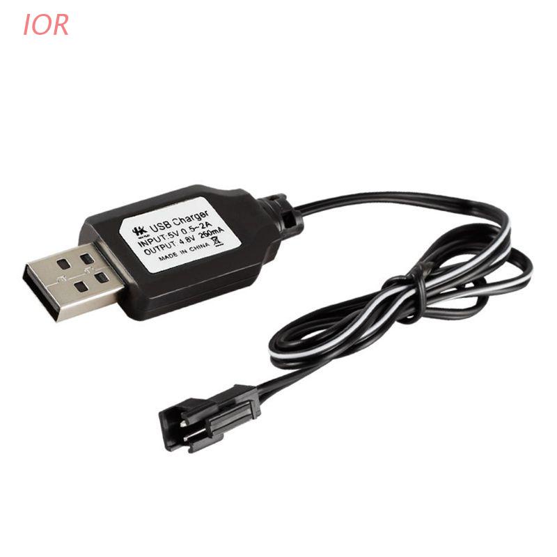 Dây Cáp Sạc Pin Ni-Cd Usb Sm-2P 4.8v 250ma Cho Xe Đồ Chơi