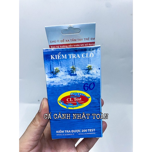 DUNG DỊCH KIỂM TRA CHẤT LƯỢNG CLO TRONG NƯỚC
