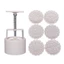Cc 150g Bánh Trung Thu Thùng Khuôn Với 6 Tem Hoa Tay Báo Chí Bánh Trung Thu Bánh Ngọt Khuôn DIY Máy Nướng