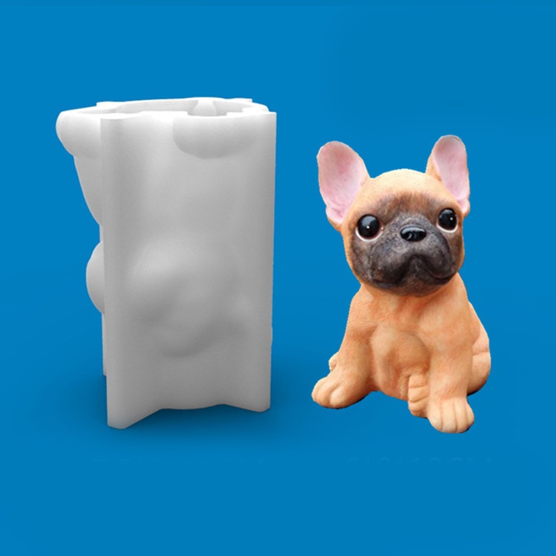 Khuôn silicone Làm Vật Liệu resin diy Hình Chú Chó Xinh Xắn