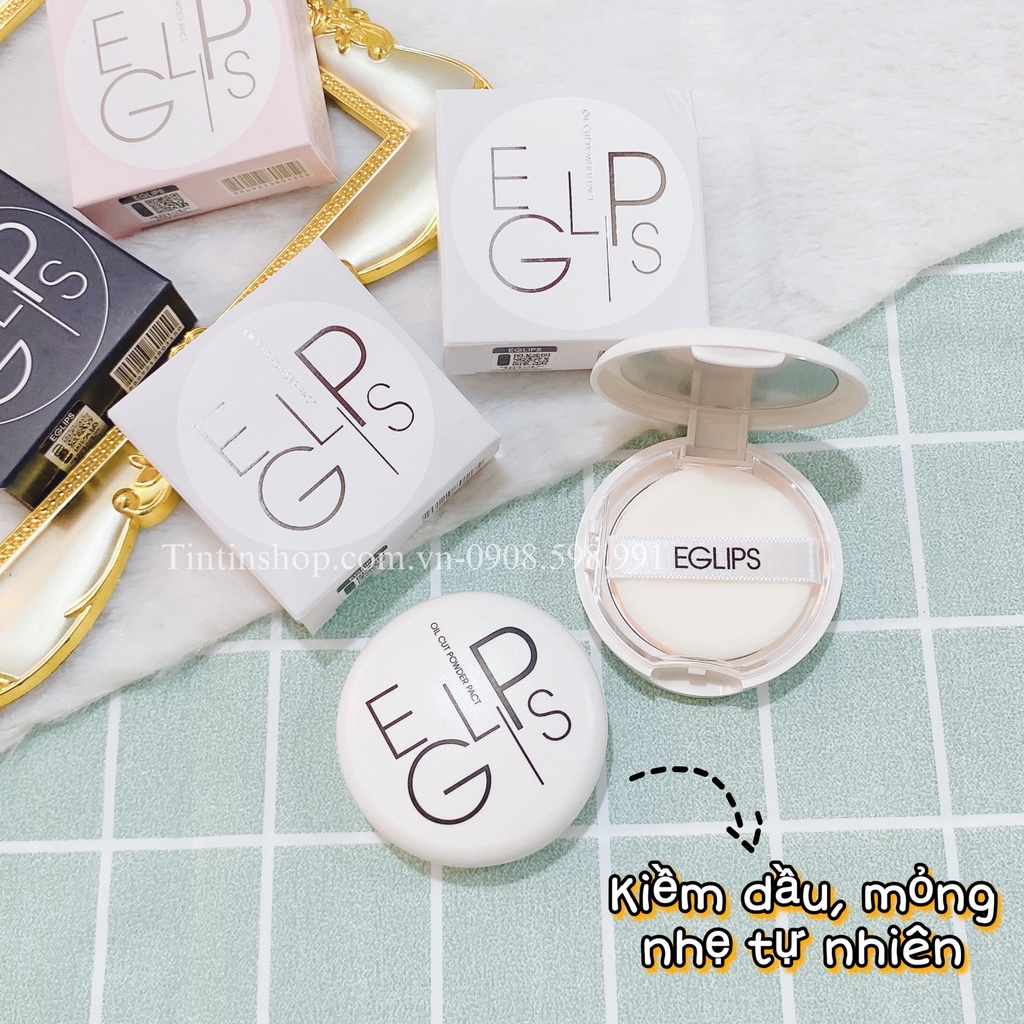 Phấn Phủ Dạng Nén Siêu Mịn Eglips Powder Pact Màu Trắng | Shopee Việt Nam