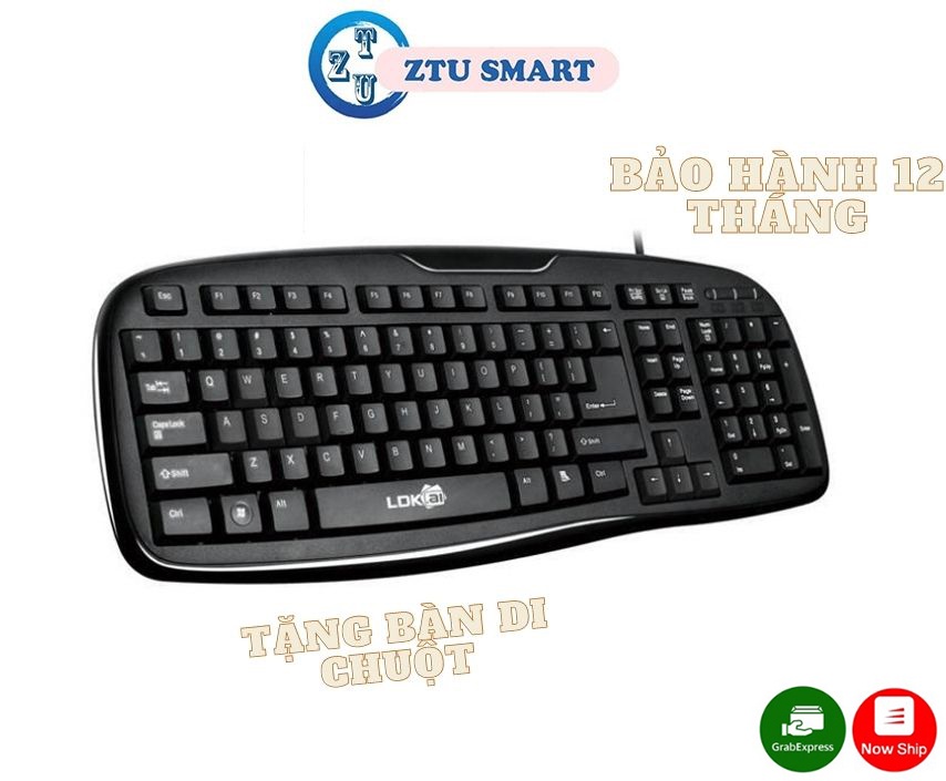 Mô tả Bàn phím có dây văn phòng ZTU SMART Lokal chống ồn - 2