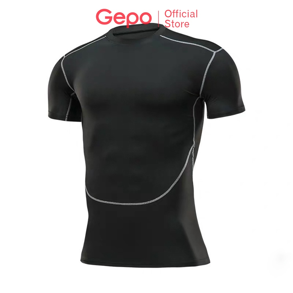 Ảnh Set 2 In 1 Quần Áo Thể Thao Cộc Tay Chuyên Tập Gym & Chạy Bộ YINGHU 3