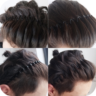Băng Đô Thể Thao Phong Cách Hàn Quốc Sóng Đen Kim Loại, Dành Cho Cả Nam Và Nữ