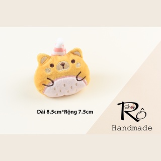 Ghim cài balo, túi gấu bông, huy hiệu cài balo siêu dễ thương |Shop Rô Handmade