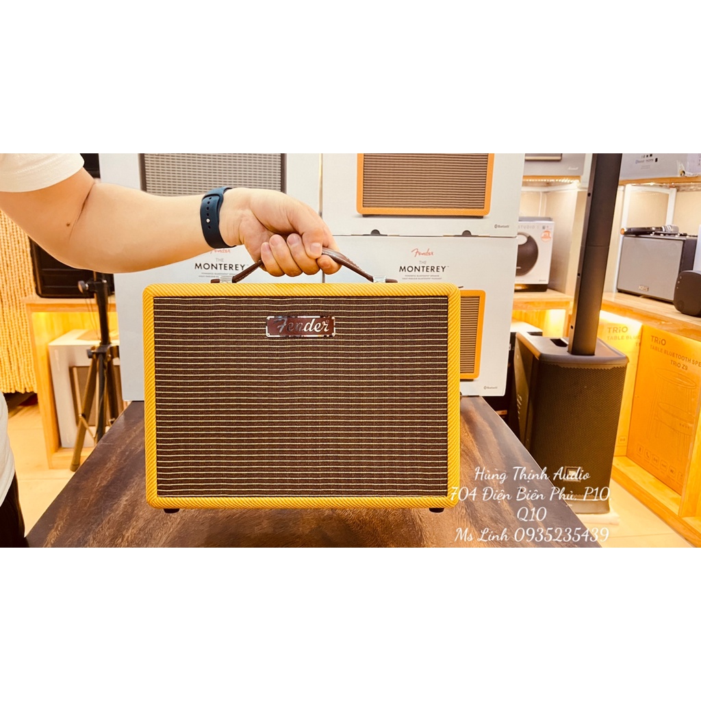 Fender MONTEREY BLUETOOTH SPEAKER Black - スピーカー・ウーファー