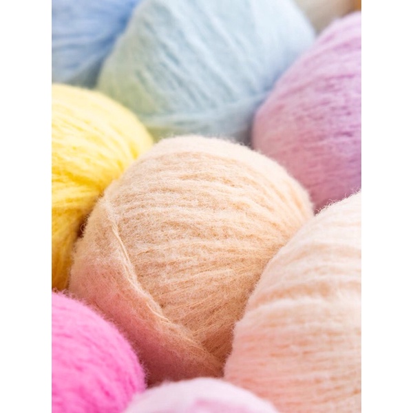 [FreeShip] Len Cotton Candy Xuefeier 40gram - Len Cotton Sweet Candy - Len kẹo ngọt siêu mềm mịn