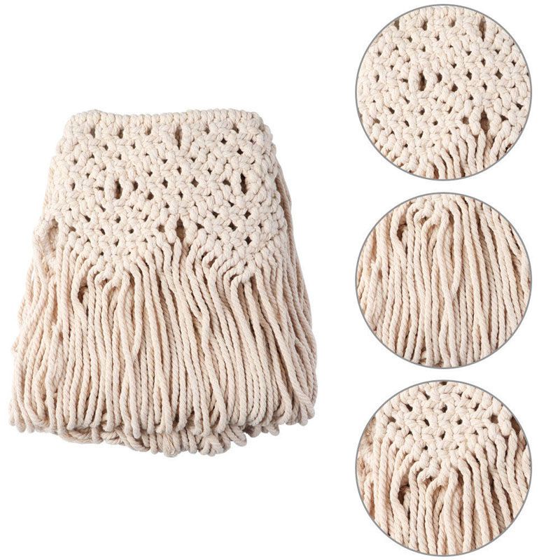 Macrame Phông Nền Rèm Thời Trang Treo Boho Móc Treo Đám Cưới Lý Tưởng Trang Trí Quà Tặng Cho Những Người Yêu Thích