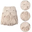 Tuyệt Đẹp Macrame Phông Nền Rèm Treo Boho Cưới Móc Treo Trang Trí Nhà Thanh Lịch