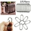 BORAGETE 2 / 5 / 10 Chiếc Ciling Carabiner Cắm Trại Đi Bộ Đường Dài An Toàn Dụng Cụ Ngoài Trời Khóa Móc Khóa