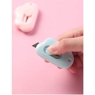 Dao Cắt Giấy Mini Hình Đám Mây Xinh Xắn Dễ Thương Tiện Dụng