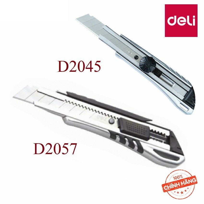 Dao rọc giấy inox loại to Deli E2045/ E2057 | Shopee Việt Nam