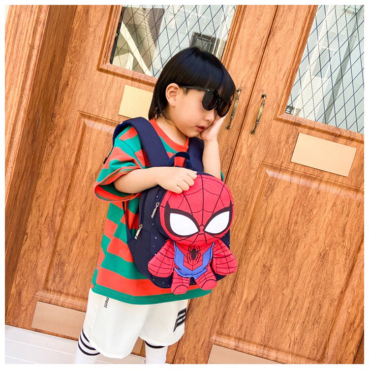 Ảnh Balo cho bé trai bé gái 1989KIDS SHOP đi học mầm non mẫu giáo hình thú 3D đáng yêu phù hợp 1-3 tuổi BL12 2