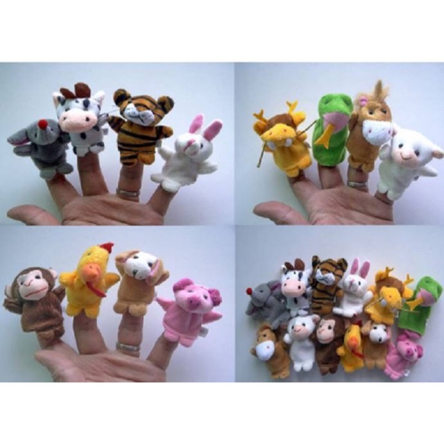 Bộ rối ngón tay 12 con | Shopee Việt Nam