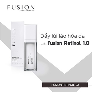 Tinh chất Retinol 1.0 Fusion chống lão hóa phù hợp cho da thường đến da dầu mụn 30ml
