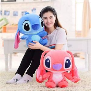 Đồ chơi trẻ em búp bê Lilo & Stitch, dễ thương, hồng, xanh lam, 30 cm. Búp bê nhồi bông mềm, dành cho trẻ em