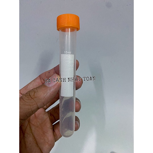 ỐNG TRỮ ARTERMIA THỨC ĂN CHO CÁ CẢNH 10ML 15ML