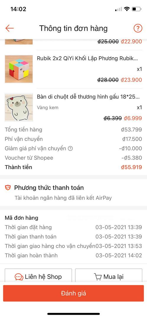 Ảnh đánh giá