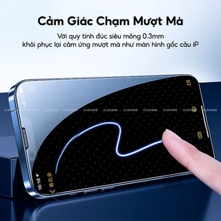Kính Cường Lực Trong Suốt Zifriend Cho iPhone 13 Pro Max Full Màn Kèm Khung Dán