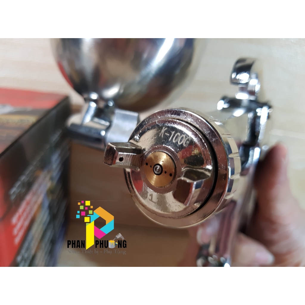 VÍT TUA LÊ/ SÚNG PHUN SƠN K-1009 _ Ø 1.3 PROFESSIONAL SPRAY GUN _ CONVENTIONAL GUN _ K100G (TOKYO)