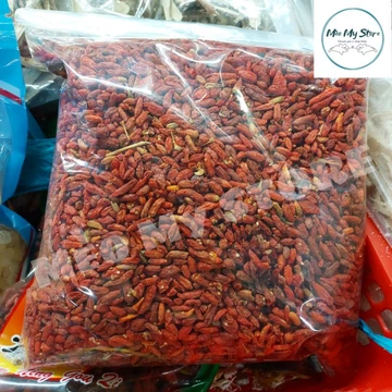 Câu Kỷ Tử, Kỷ Tử Sấy Khô Hạt Nhỏ Khô Rời Dùng Tiềm Gà Đại Bổ Gói 1Kg