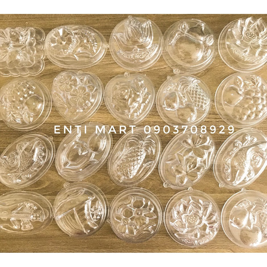 10 Khuôn rau câu mini trong suốt | Shopee Việt Nam