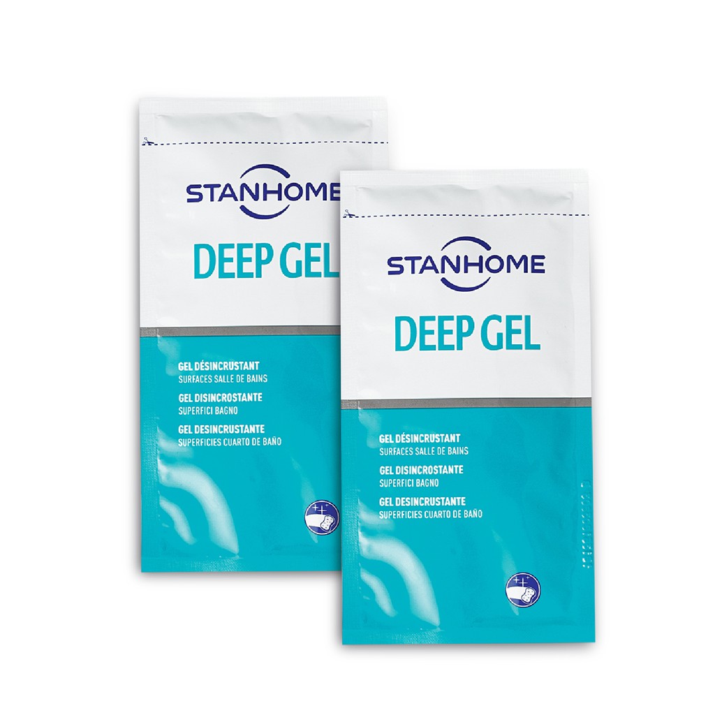 Ảnh Gói mẫu dùng thử gel làm sạch đa năng cho cặn canxi, nước cứng nhà tắm Stanhome deep gel 25ml/gói 1