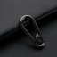 Roly Carabiner Ví Hợp Kim Kẽm Mạ - Màu Đen, Xám, Bạc - Phù Hợp cho Túi Xách và Thắt Lưng