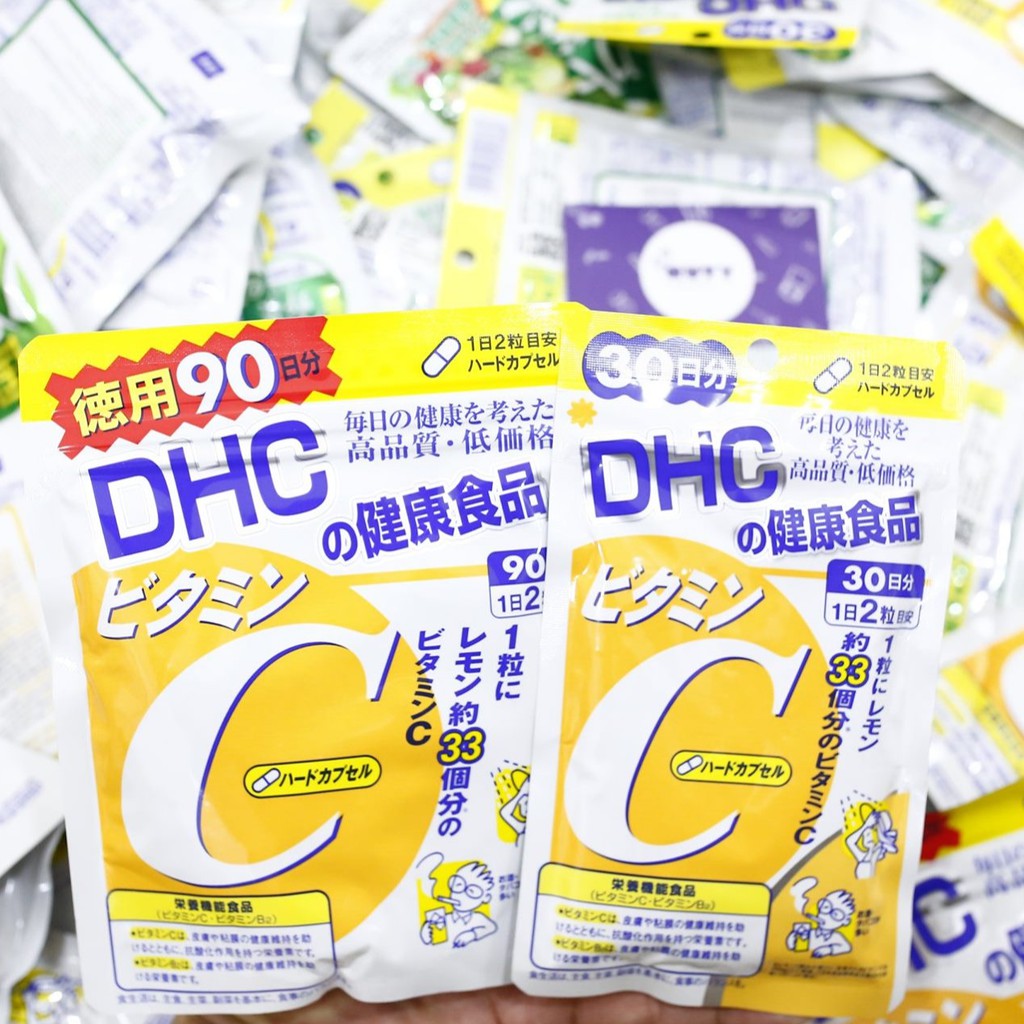 Ảnh Viên Uống Bổ Sung Vitamin C DHC Vitamin C (60 viên) 1