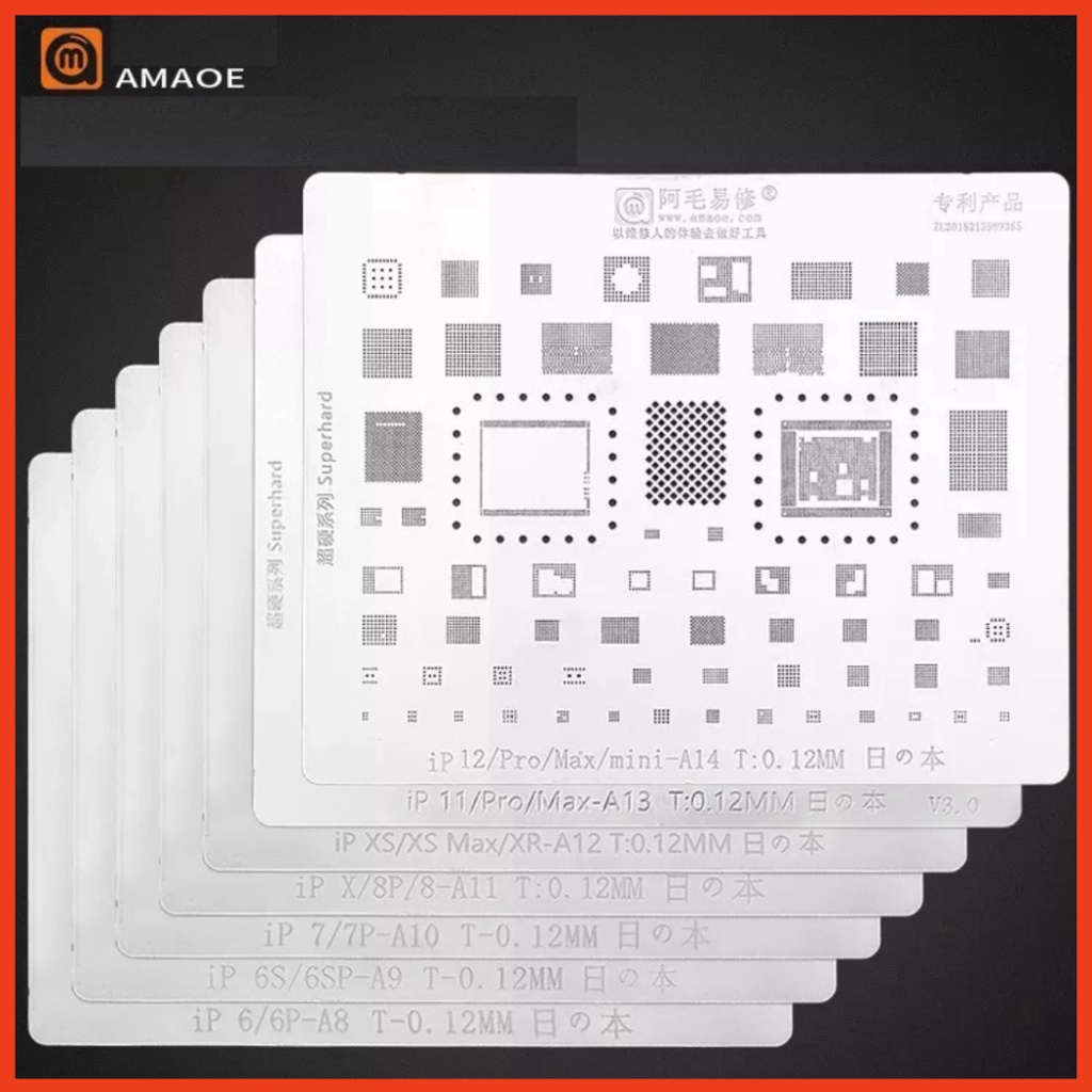 Vỉ tạo chân IC/CPU AMAOE 6G-17PM