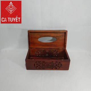 (RẺ NHẤT) HỘP ĐỰNG GIẤY CHỮ NHẬT KHẢM BI HOA VĂN SIÊU ĐẸP GỖ HƯƠNG