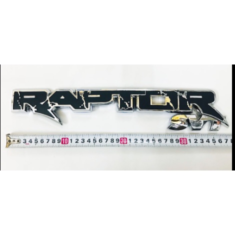 Chữ RAPTOR nổi 3D trang trí xe Ford Ranger 4 màu lựa chọn | Shopee Việt Nam