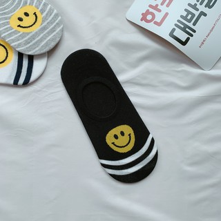 [MUA 2 TẶNG 1]Tất vớ lười nữ cotton Happy Smile Kikiya W-N-045 (Chính Hãng Hàn Quốc)