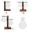 Bình thủy tinh JUIC Trang trí Terrarium Để bàn Chậu hoa