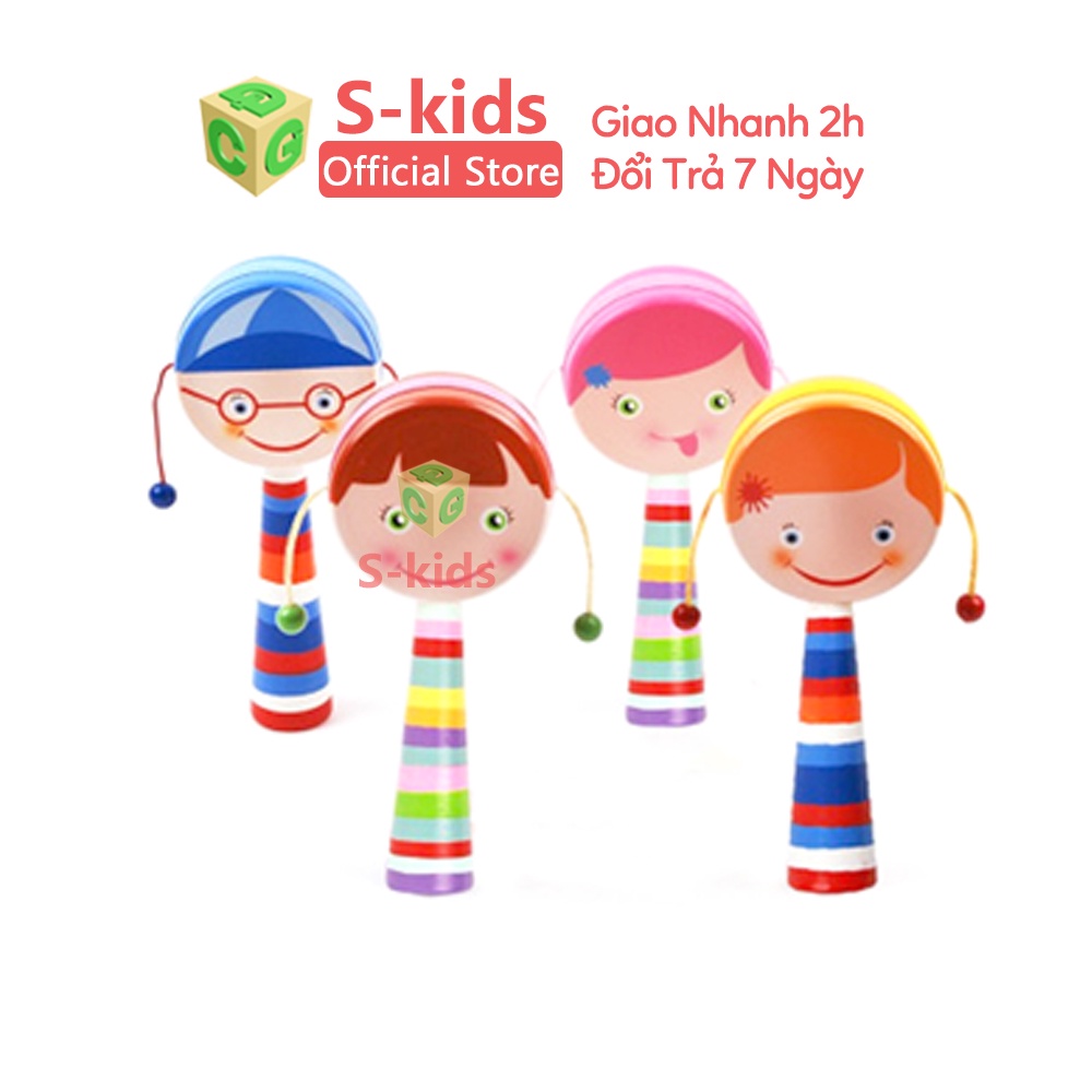 Trống lắc búp bê S-kids