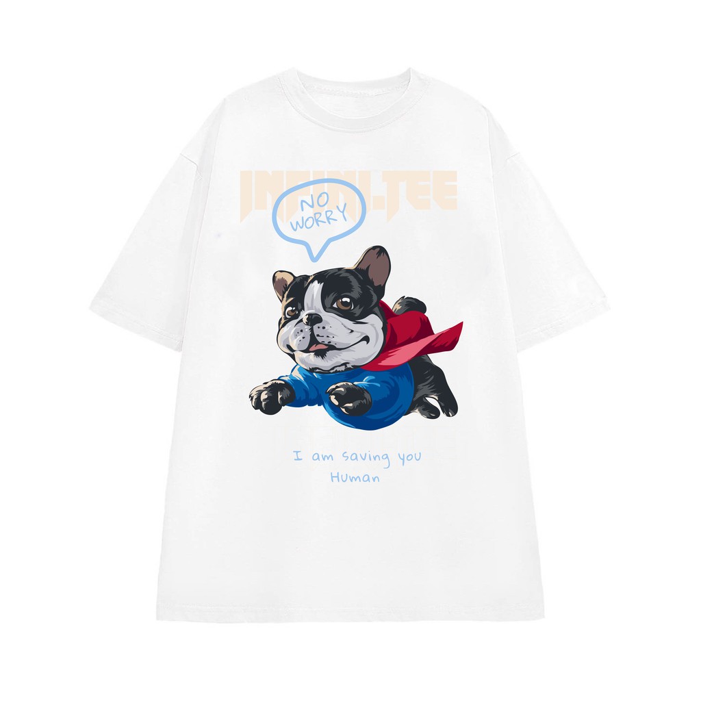 Áo thun INFINITEE Fni0847, Thun 100% Cotton - form rộng Unisex.
