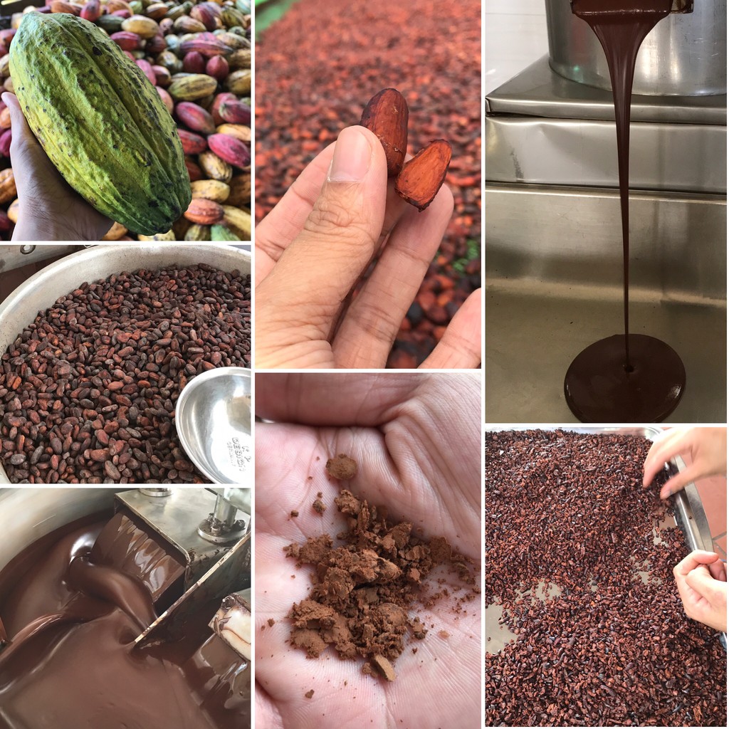 Ảnh Bột ca cao nguyên chất không đường Cacao Mi Premium gu đậm làm bánh pha thức uống socola trà sữa 1kg 4