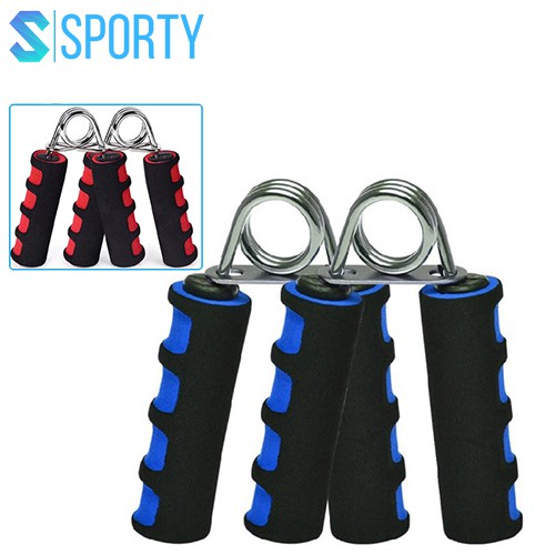 Ảnh Kìm bóp tập cơ tay phục hồi chức năng SPORTY YGW12 lực 100Lbs, thép không rỉ, êm tay 2